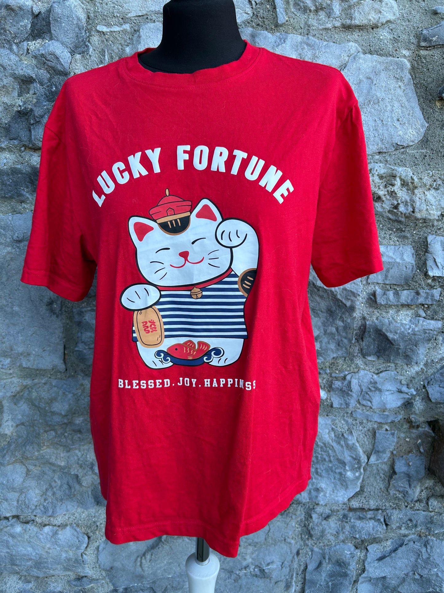 Lucky red T-shirt S/M