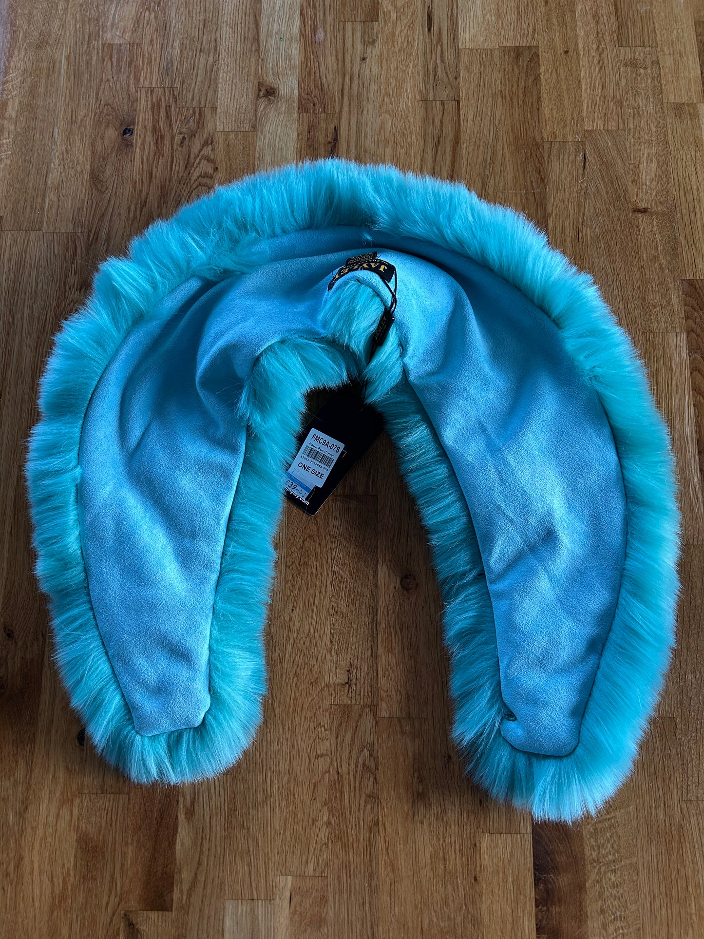 Blue fury scarf