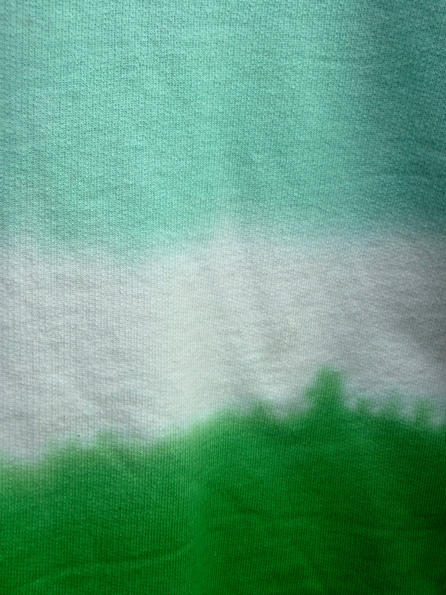 Blue&green ombré sweatshirt 10y (140cm)