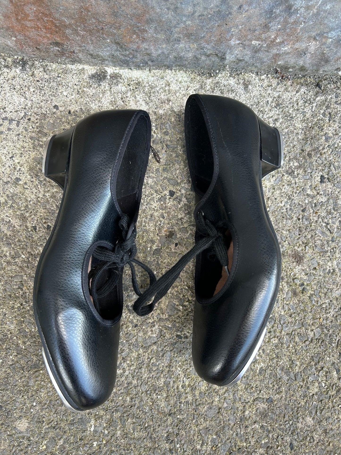 Black Timestep Tap Shoe   uk 5 (eu 38)