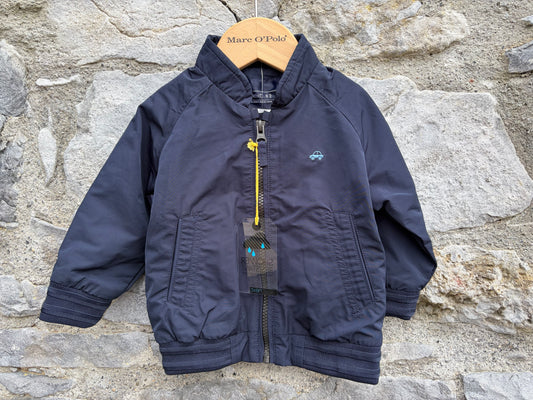 Navy bomber jacket 9-12m (74-80cm)