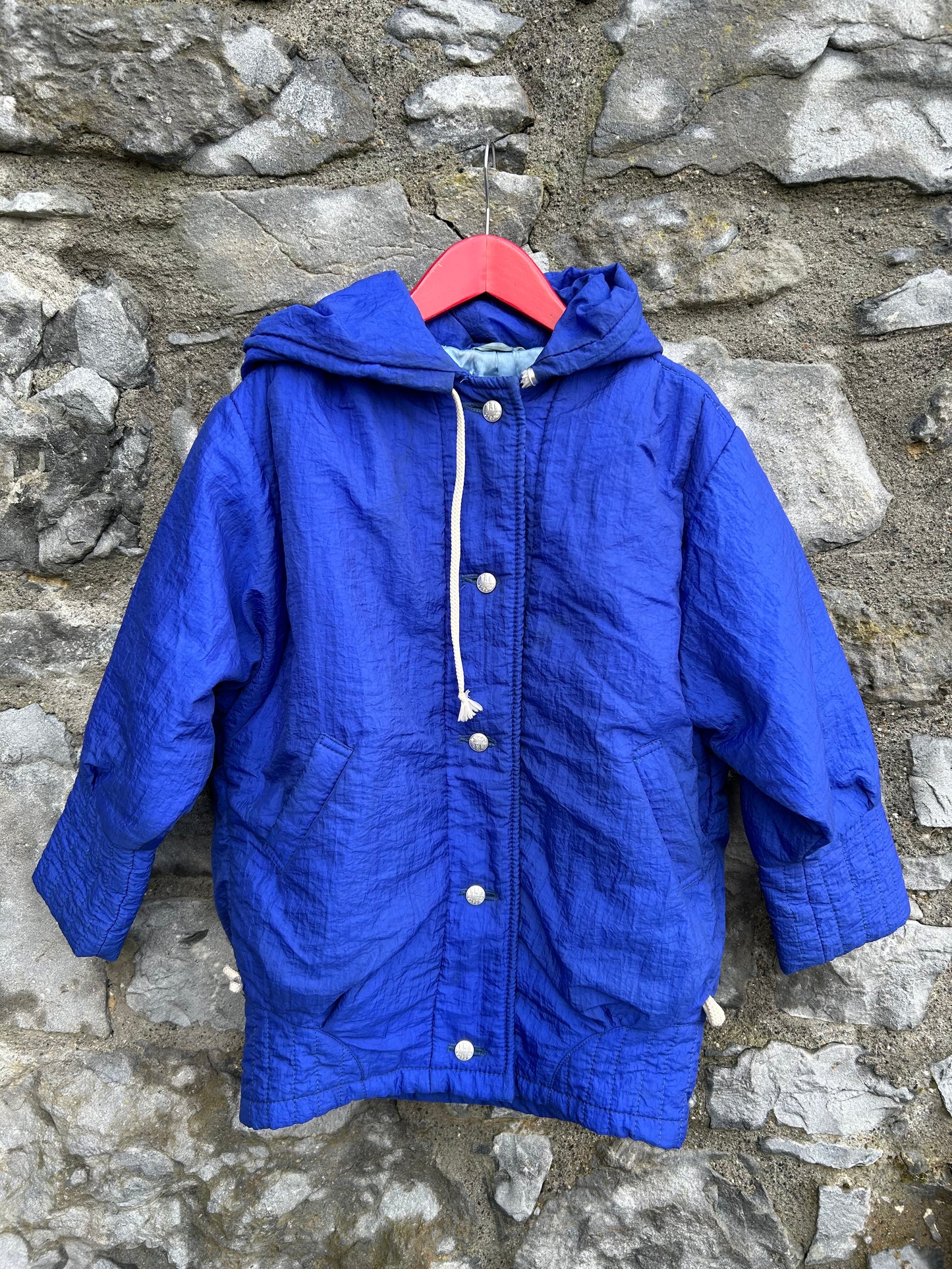 80s blue jacket  9-10y (134-140cm)