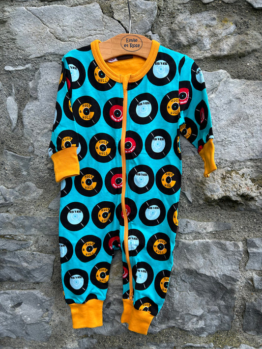 LP blue onesie  3-6m (62-68cm)