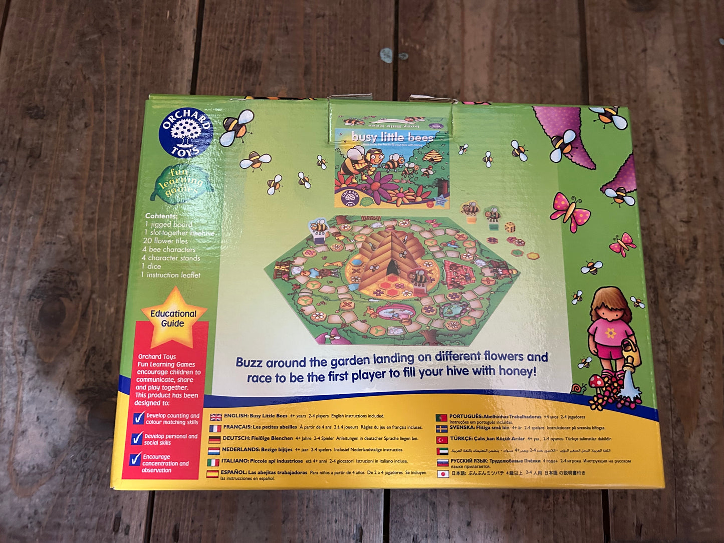 Busy little bees game