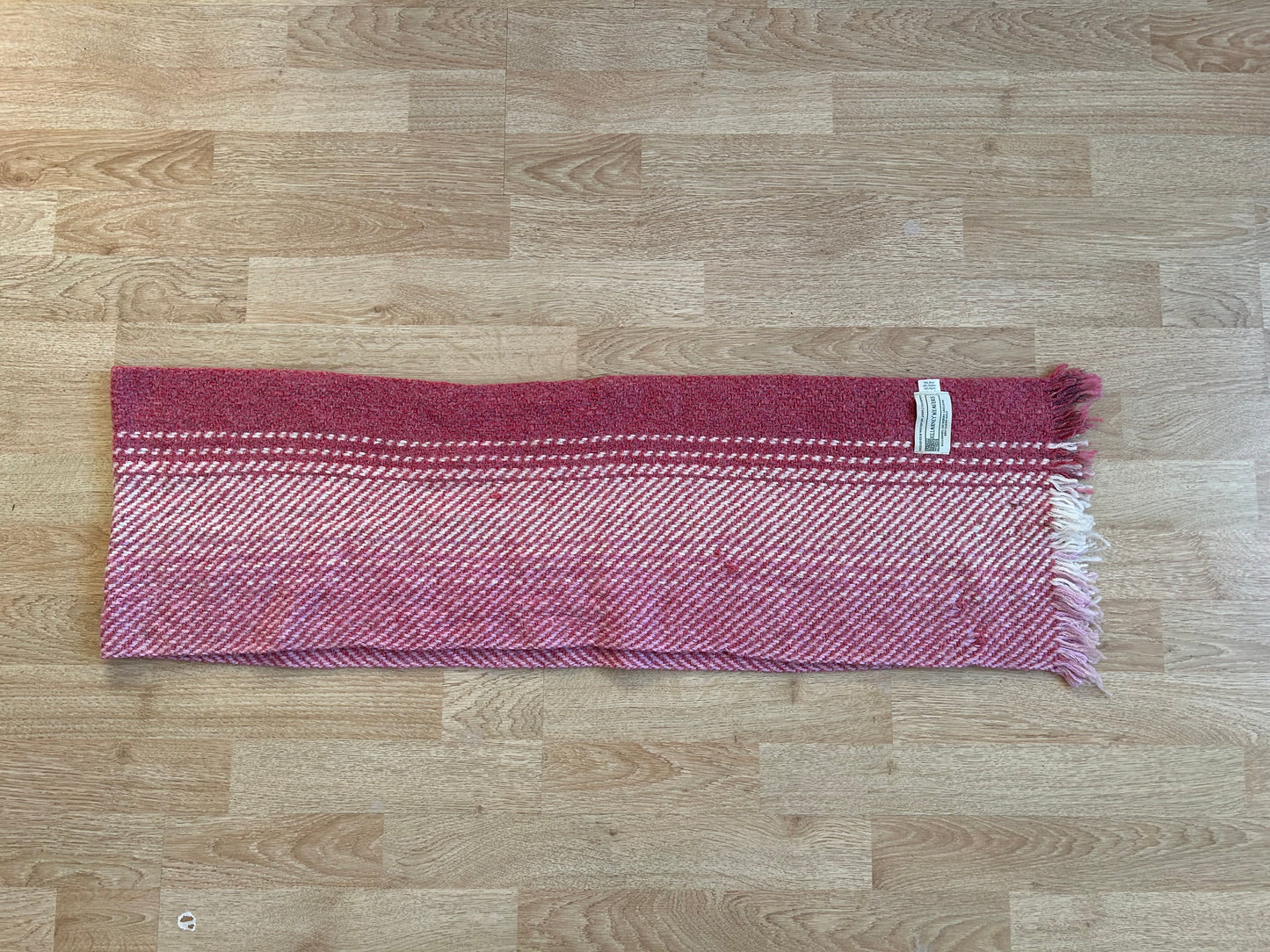Pink scarf