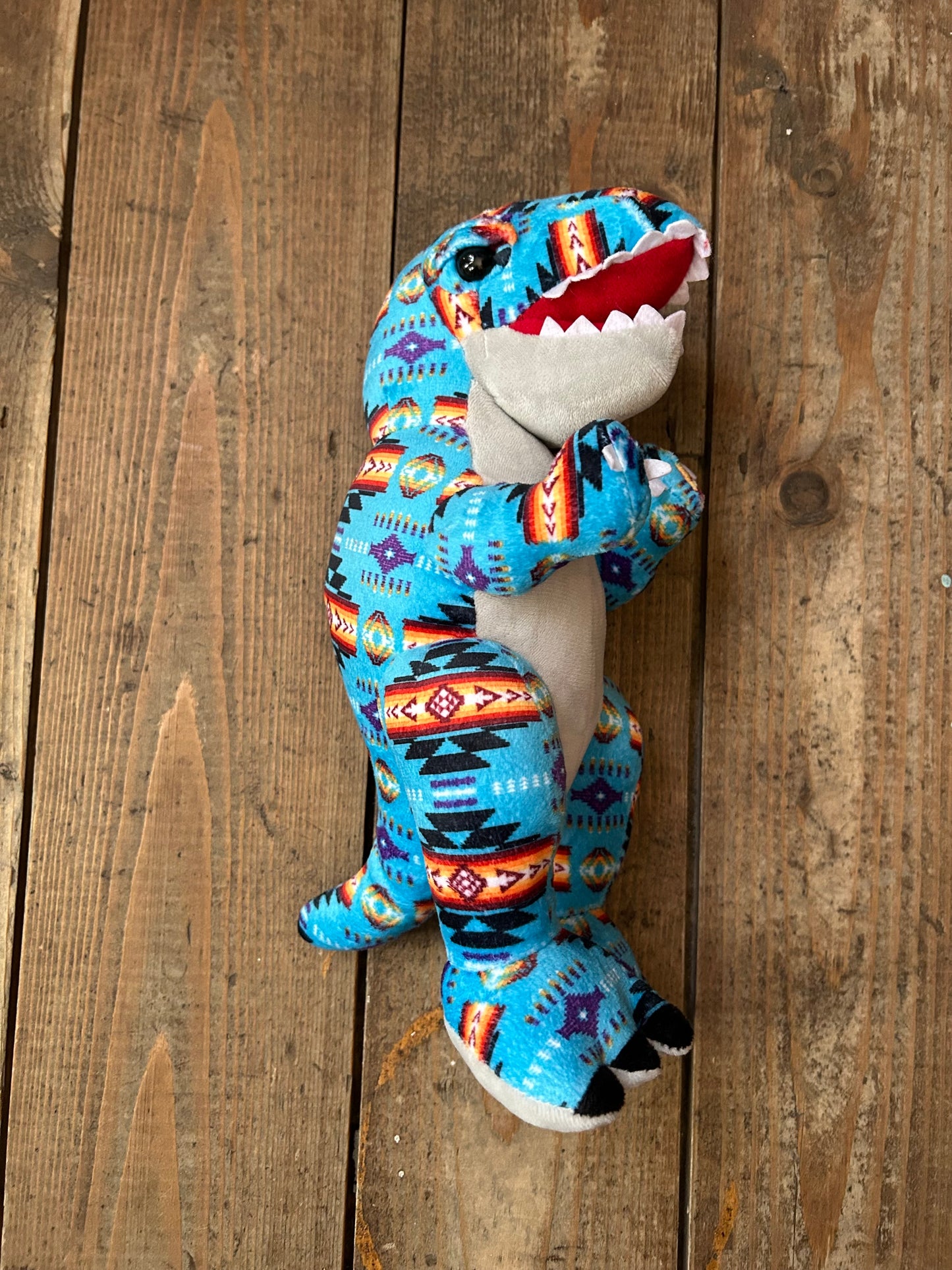 Aztec print  T-rex dinosaur