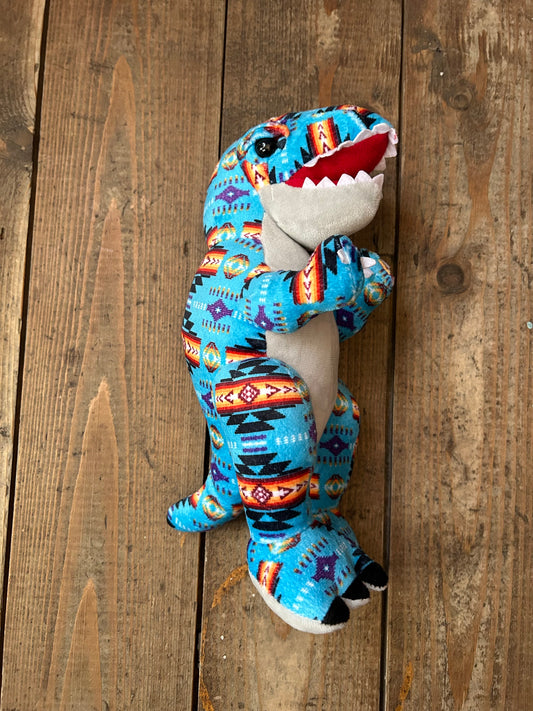 Aztec print  T-rex dinosaur