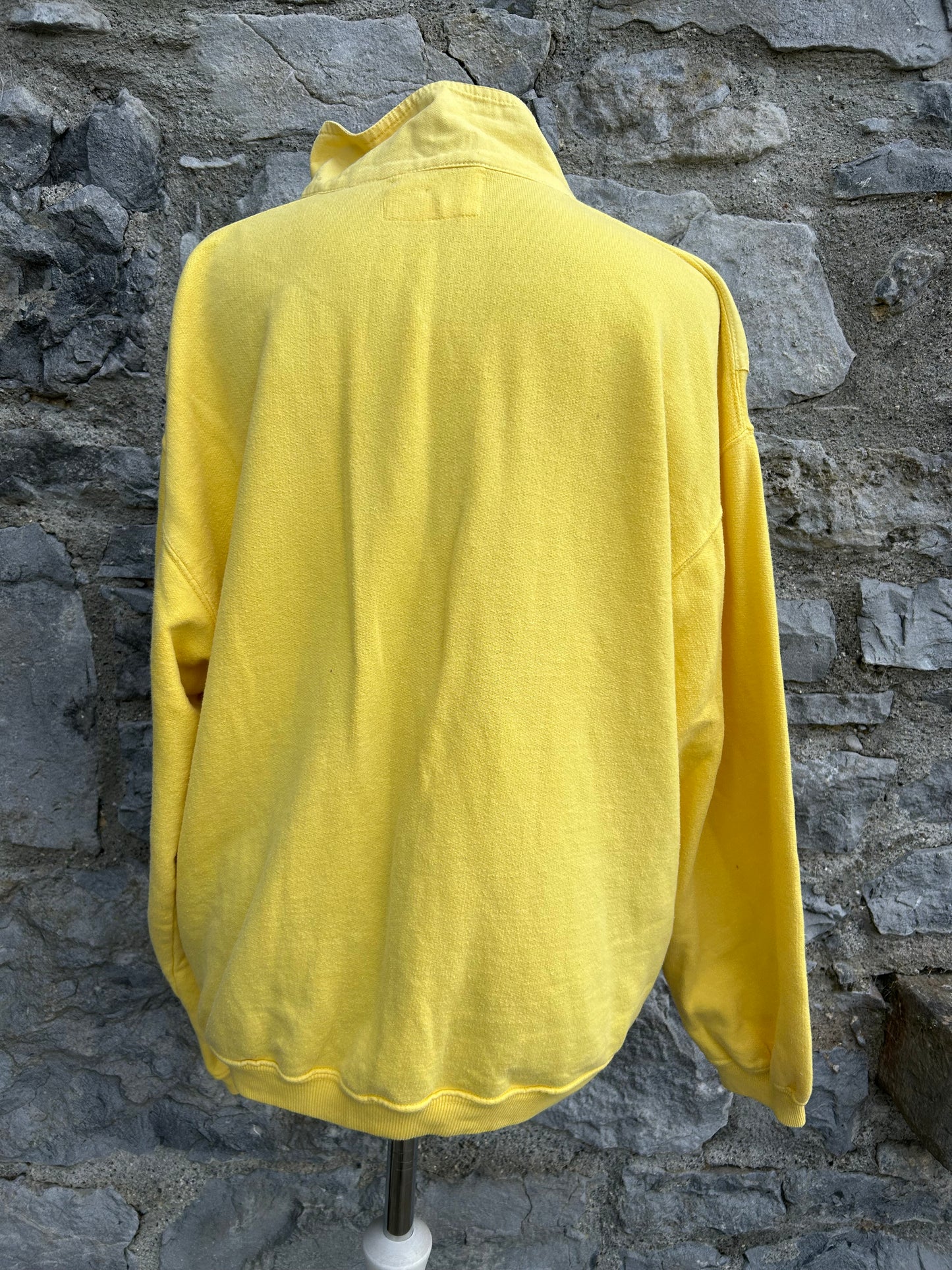80s yellow golf sweatshirt Medium