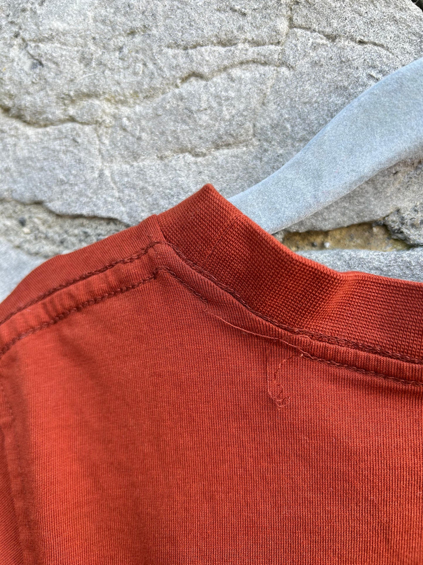 Brown T-shirt  7-8y (122-128cm)