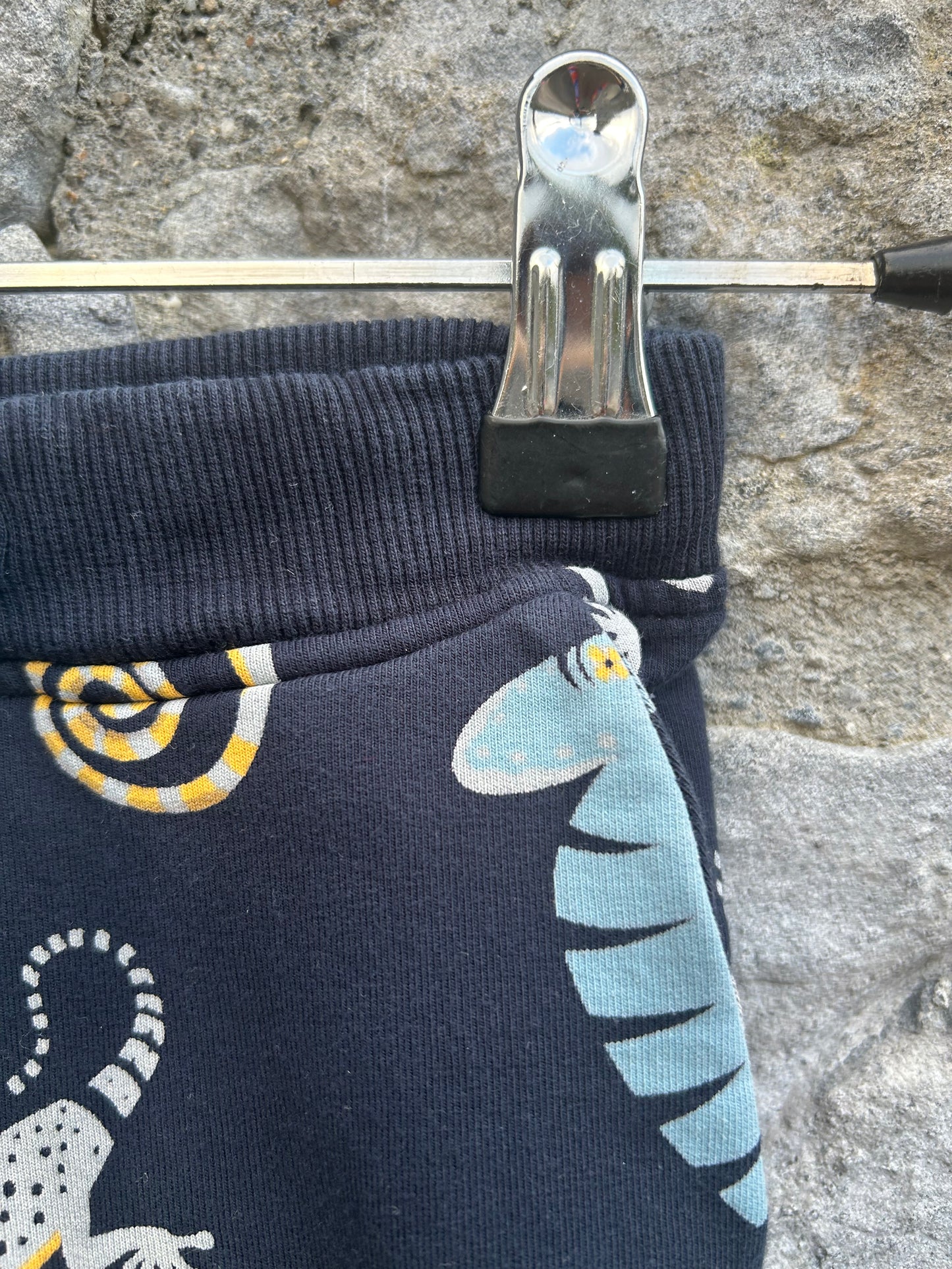 Lizards navy sweat pants  9-12m (74-80cm)