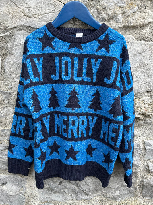 Merry&Jolly blue jumper 7y (122cm)