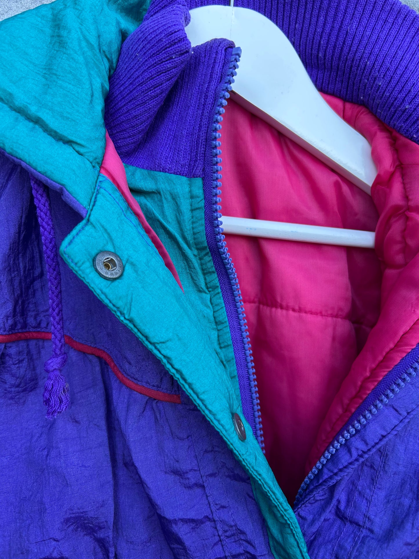 80s purple jacket 2-3y (92-98cm)