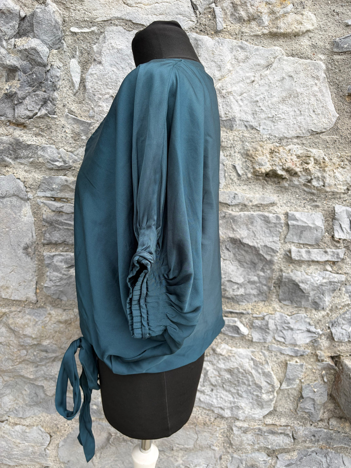 DVF Petrol silk top uk 10-12
