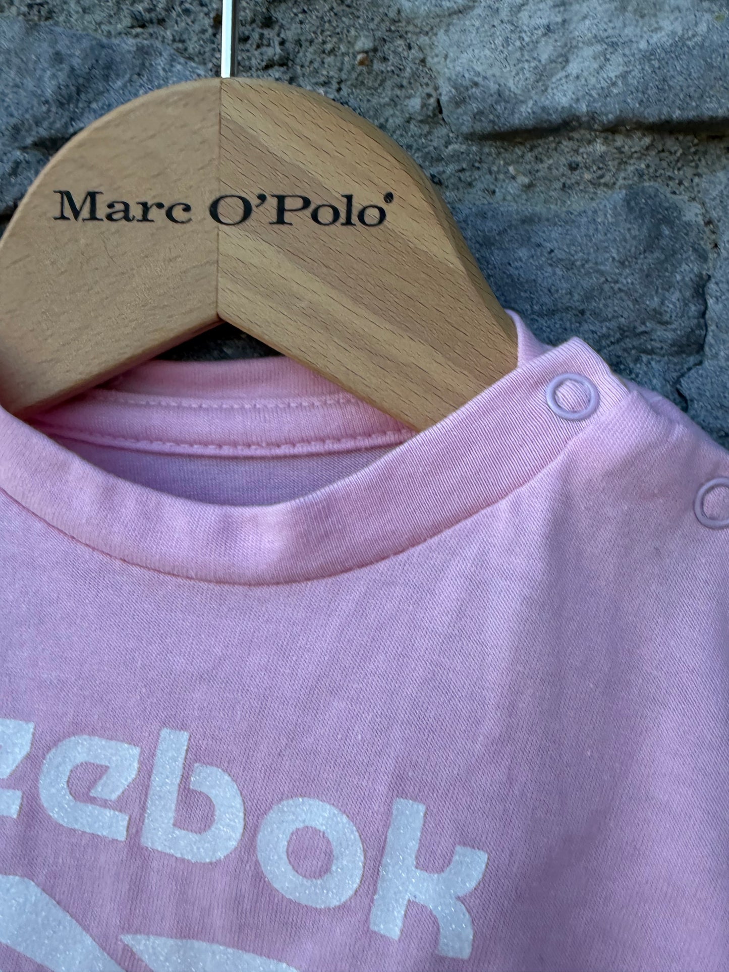 RBK Pink t-shirt 12-18m (80-86cm)