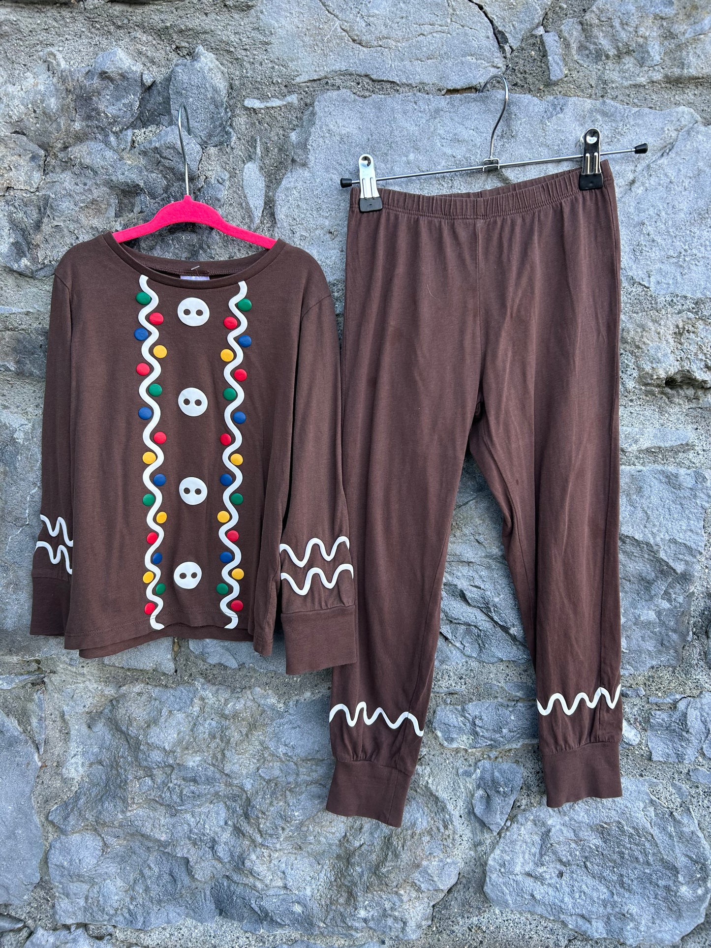 Ginger bread brown pj  5-6y (110-116cm)