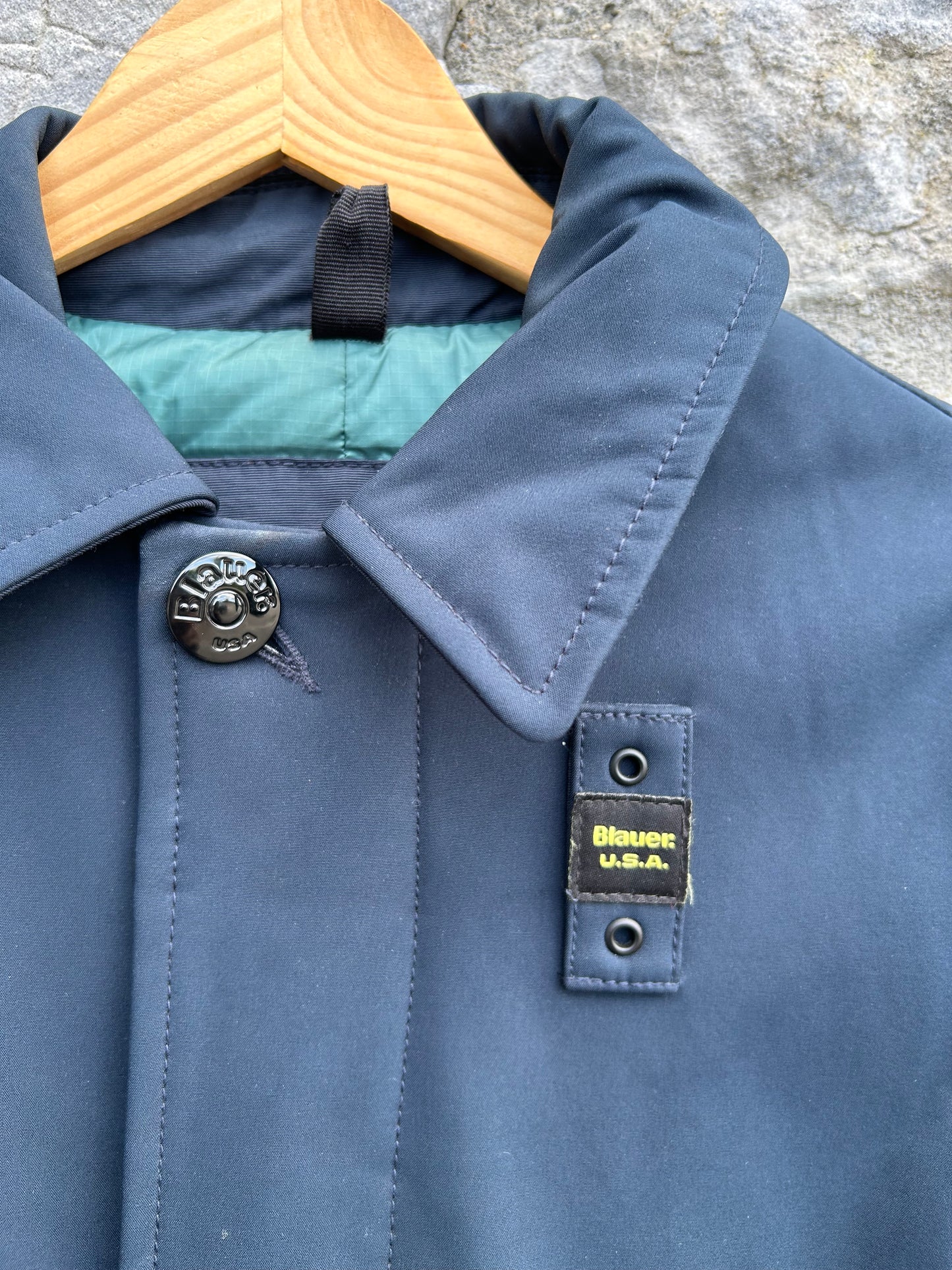 Bauer navy coat  8y (128cm)