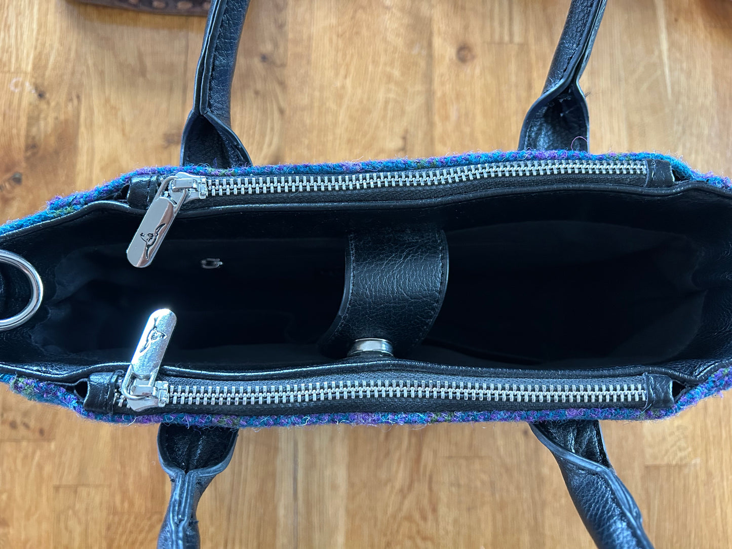 Tweed handbag