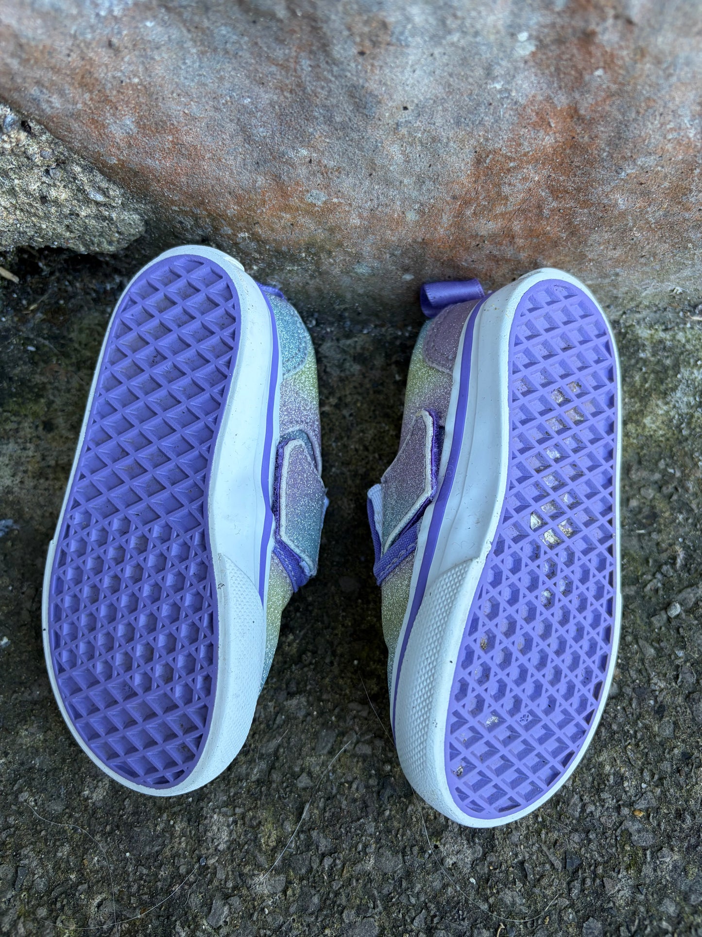 Asher V Ombre Glitter Slip-On shoes  uk 4.5 (eu 20.5)