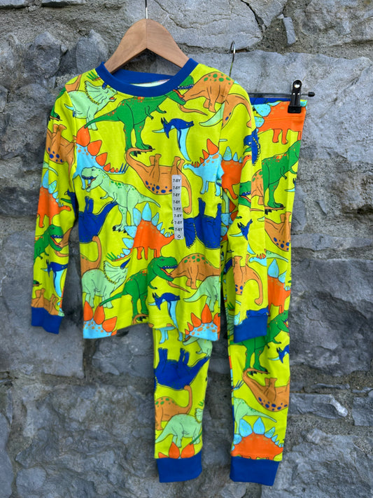 Colourful dinosaurs pjs 9-10y (134-140cm)