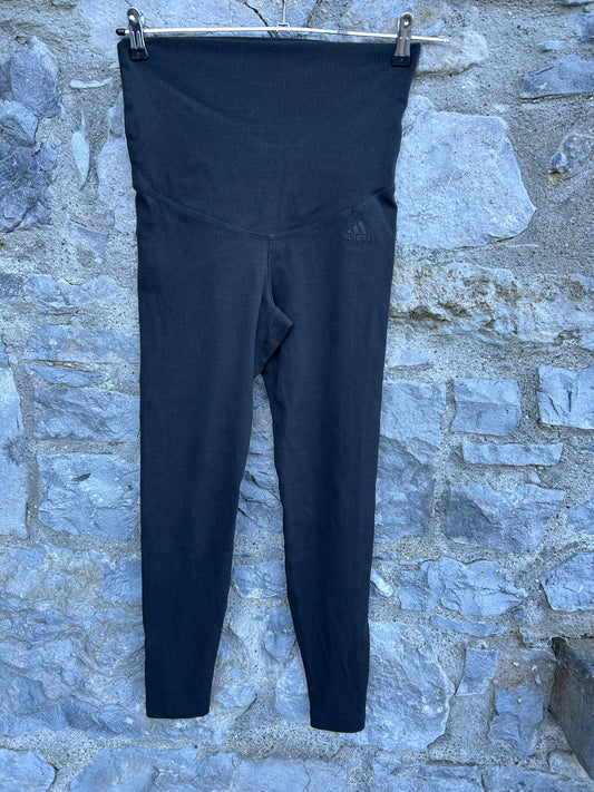 Charcoal ribbed maternity leggings uk 6-8