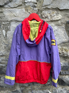 80s purple&red jacket  6-7y (116-122cm)