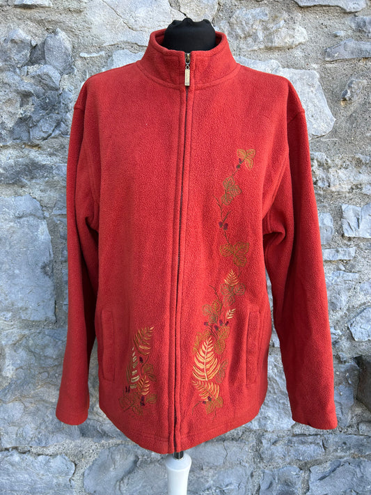 90s leaves rusty fleece uk 12-14