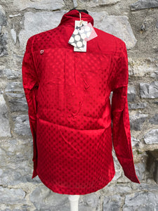 Red spotty blouse uk 6-8