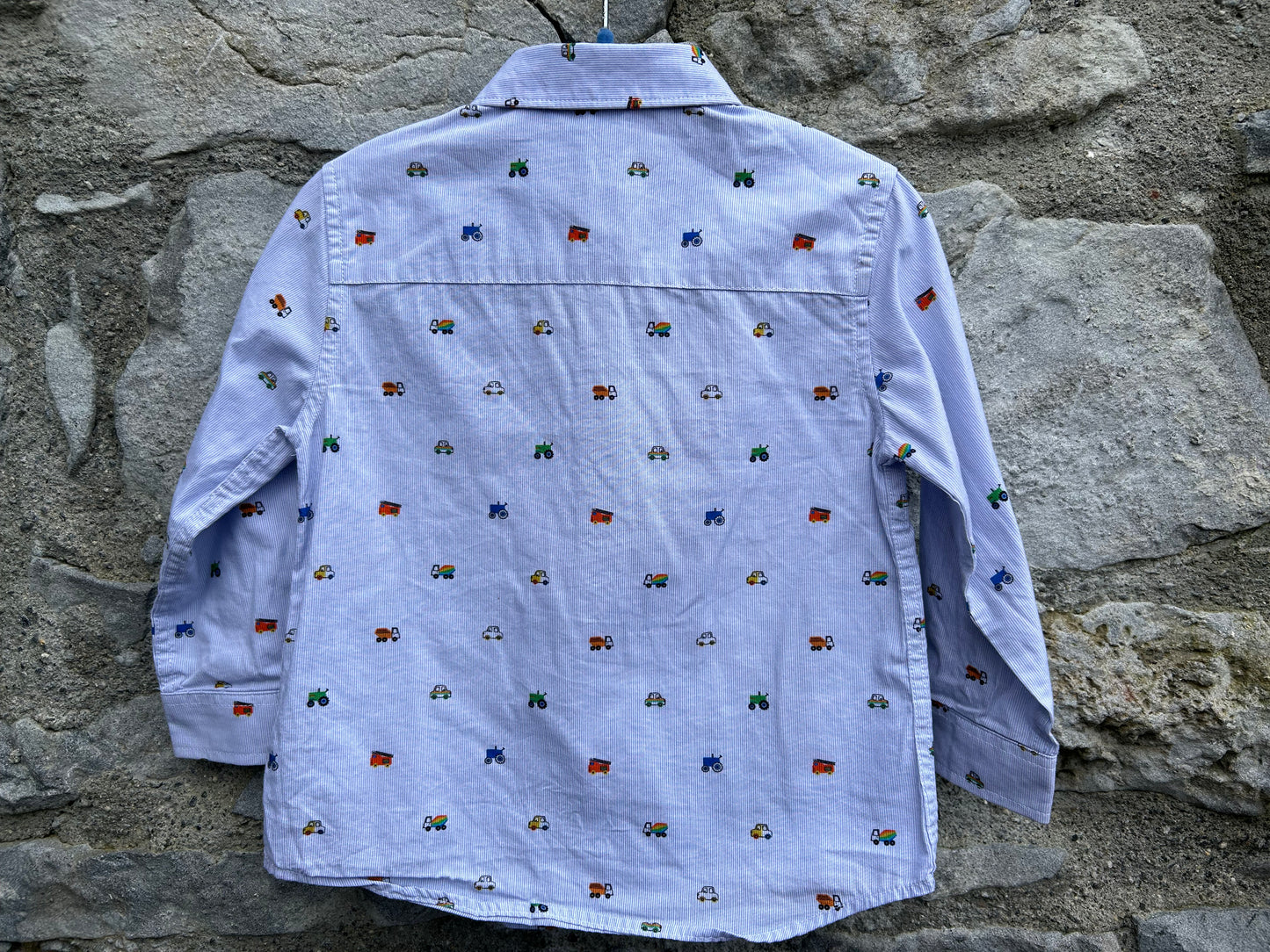 Rainbow vehicles shirt  12-18m (80-86cm)