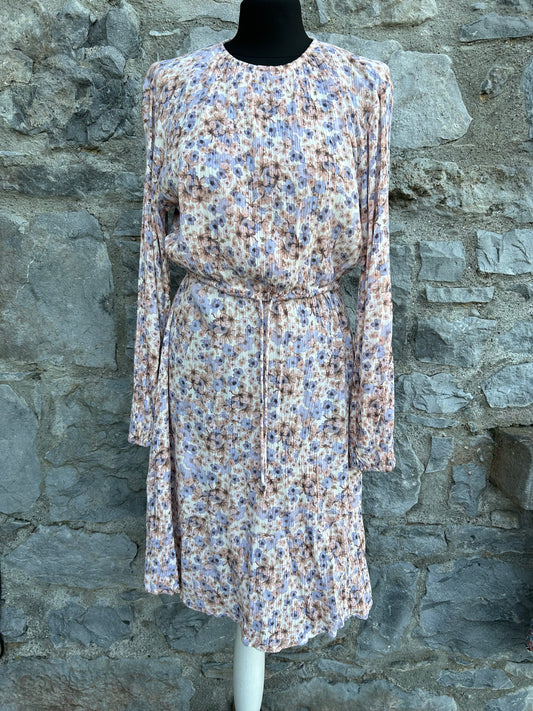 Pink floral maternity dress uk 8-10