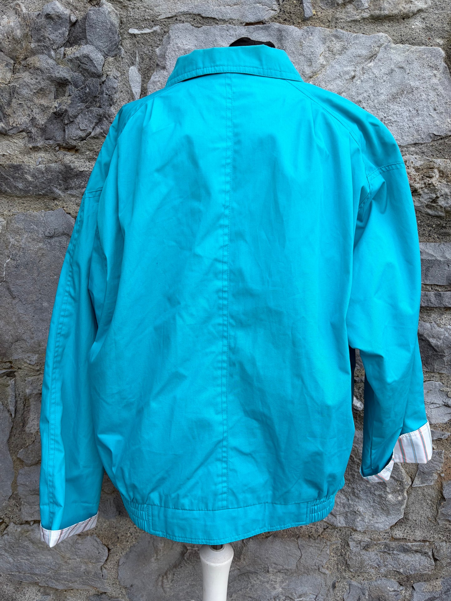 80s blue jacket uk 14