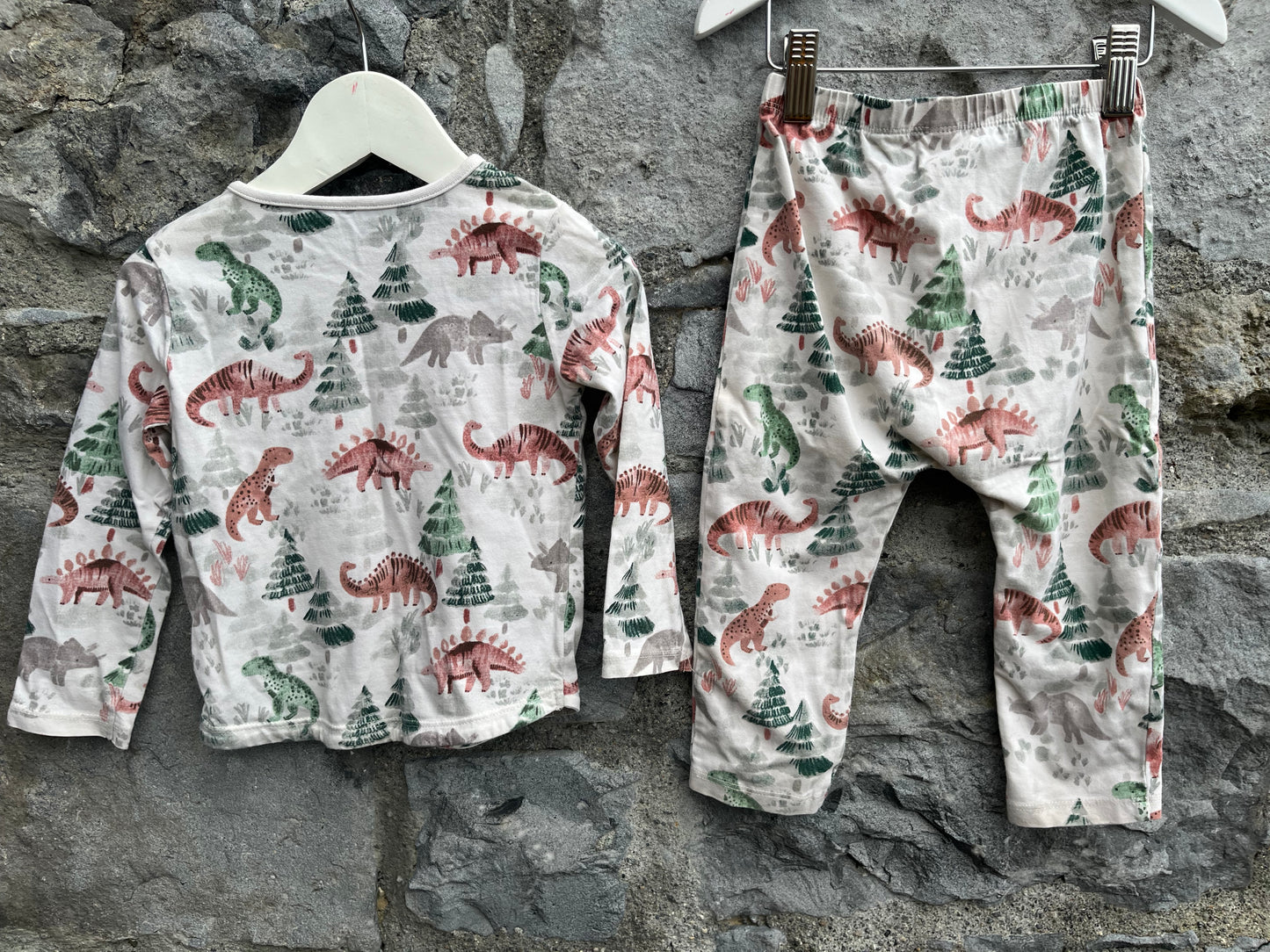 Dinosaurs&trees pjs   12-18m (80-86cm)