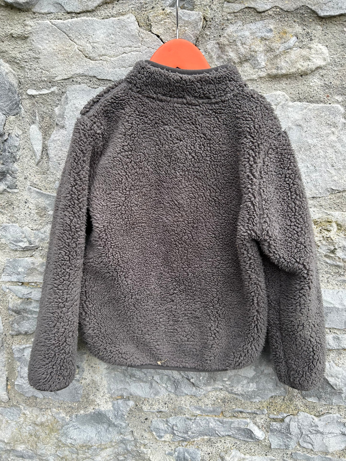 Grey full zip fleece 7-8y (122-128cm)