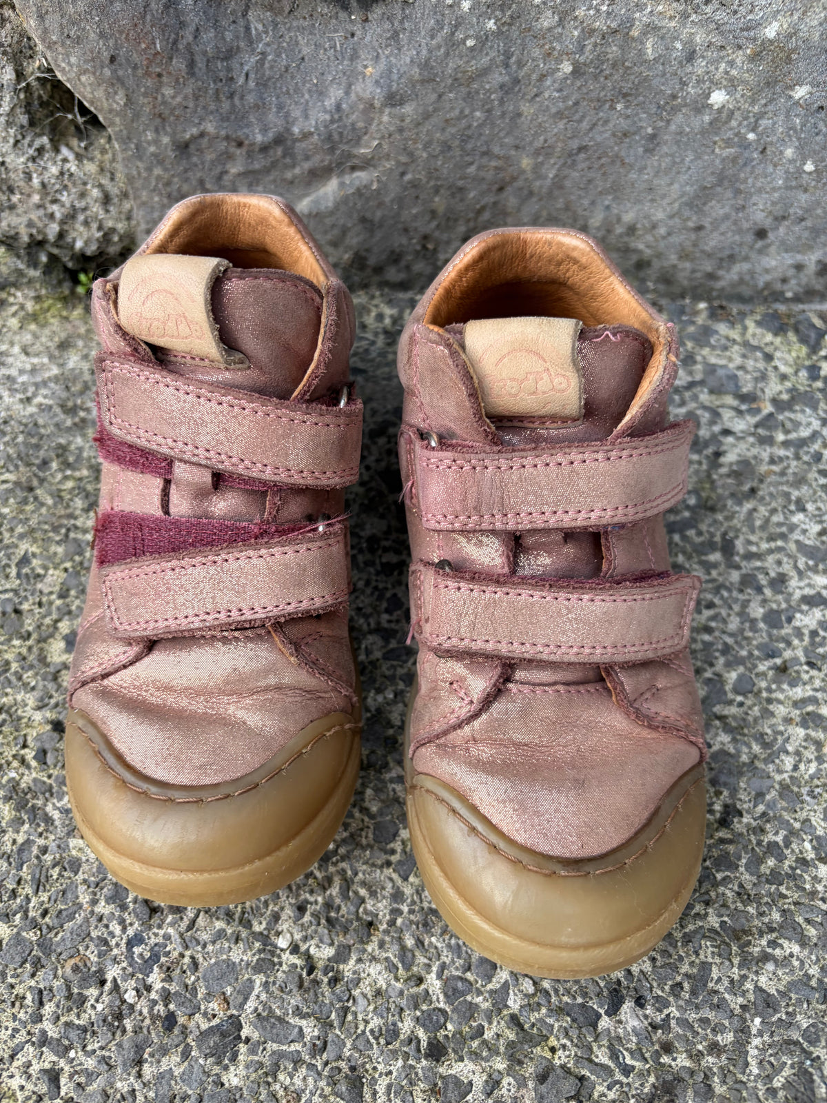 Dusty pink high ankle boots  uk 8.5 (eu 26)