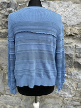 Load image into Gallery viewer, Blue open cardigan uk 12
