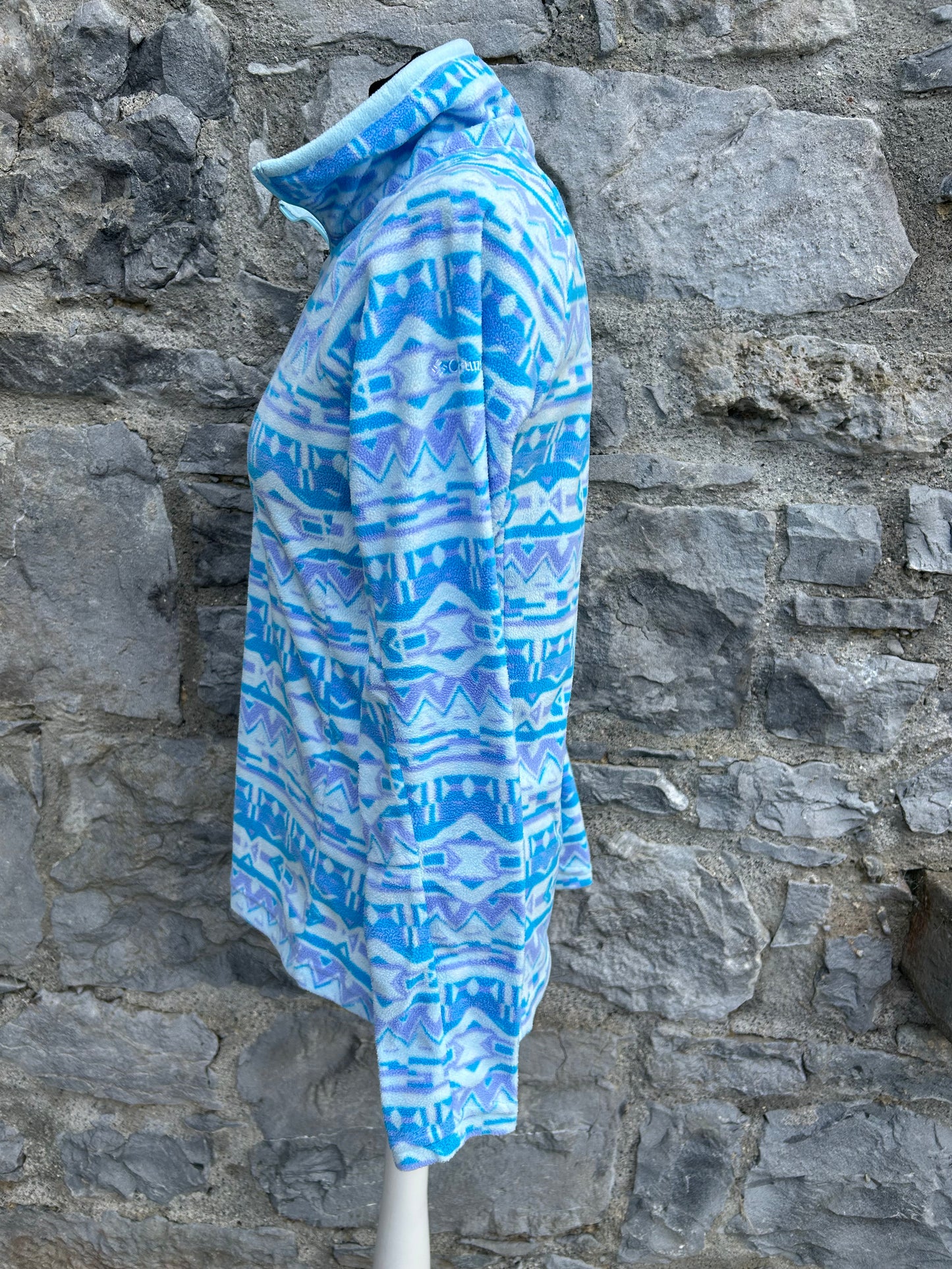 Serenity 80s Stripe Print Glacial™ IV Print Half Zip Fleece uk 8-10