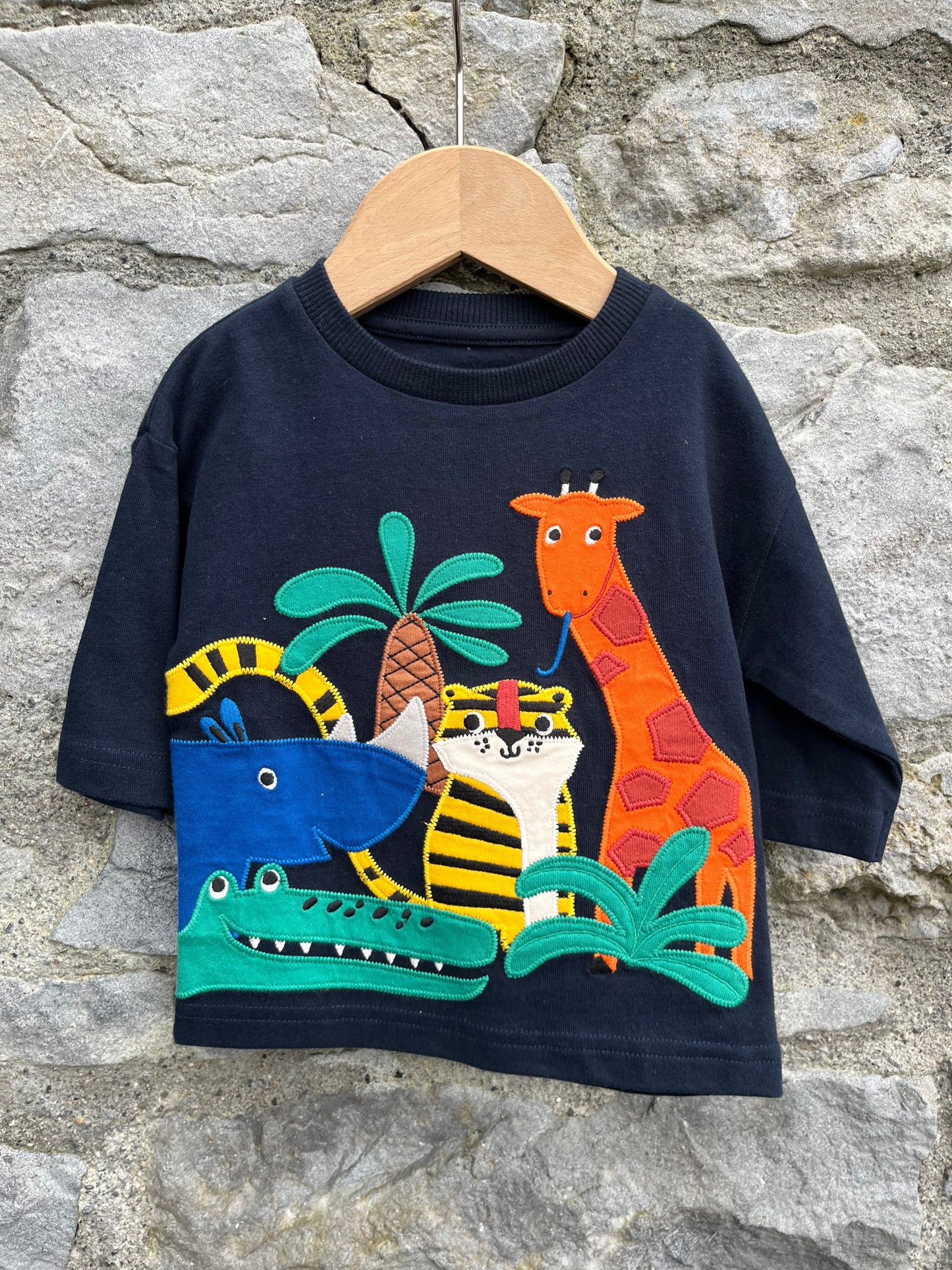 Jungle animals sweatshirt  3-6m (62-68cm)