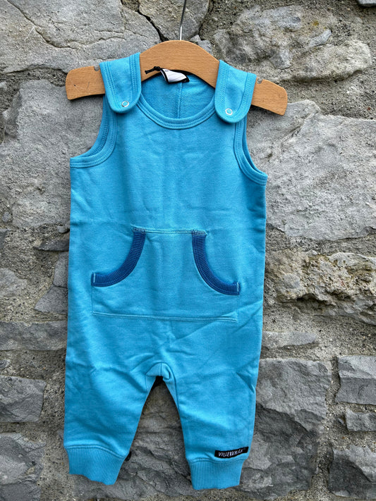 Aqua dungarees   6m (68cm)