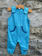 Load image into Gallery viewer, Aqua dungarees   6m (68cm)
