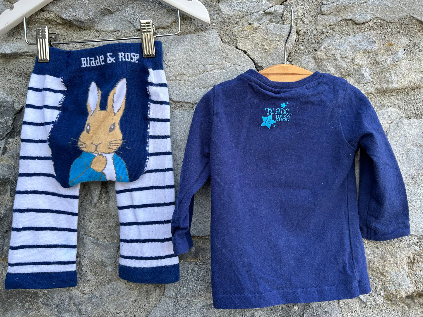 Petter Rabbit top&leggings   0-6m (56-68cm)