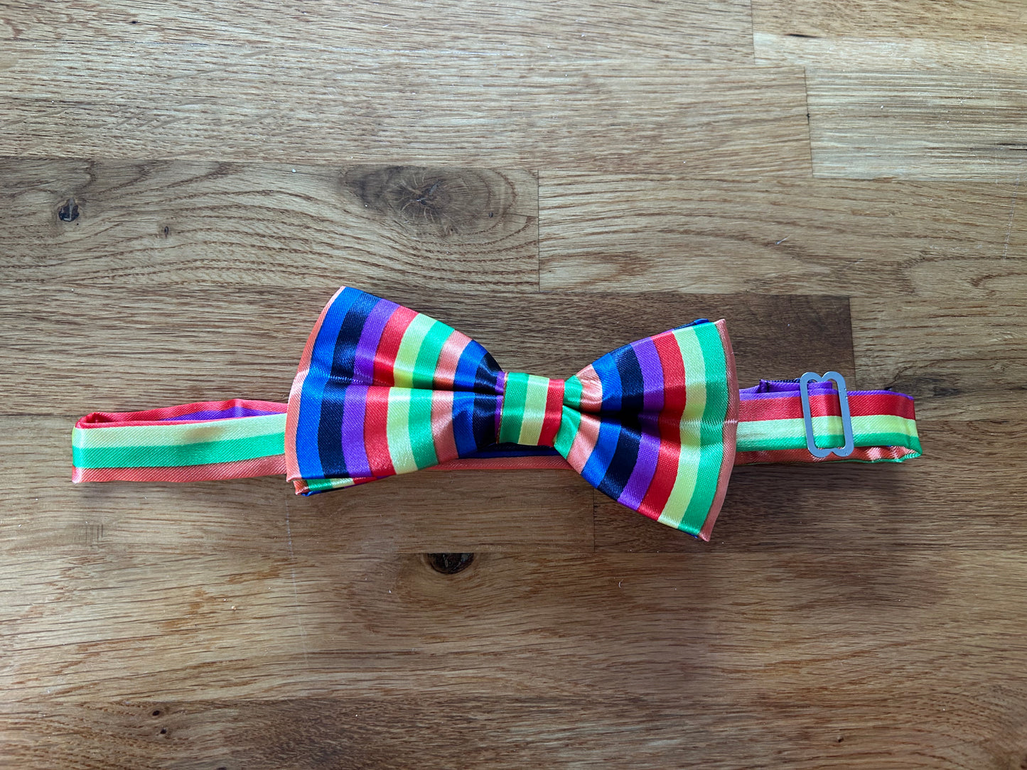 Rainbow bow tie