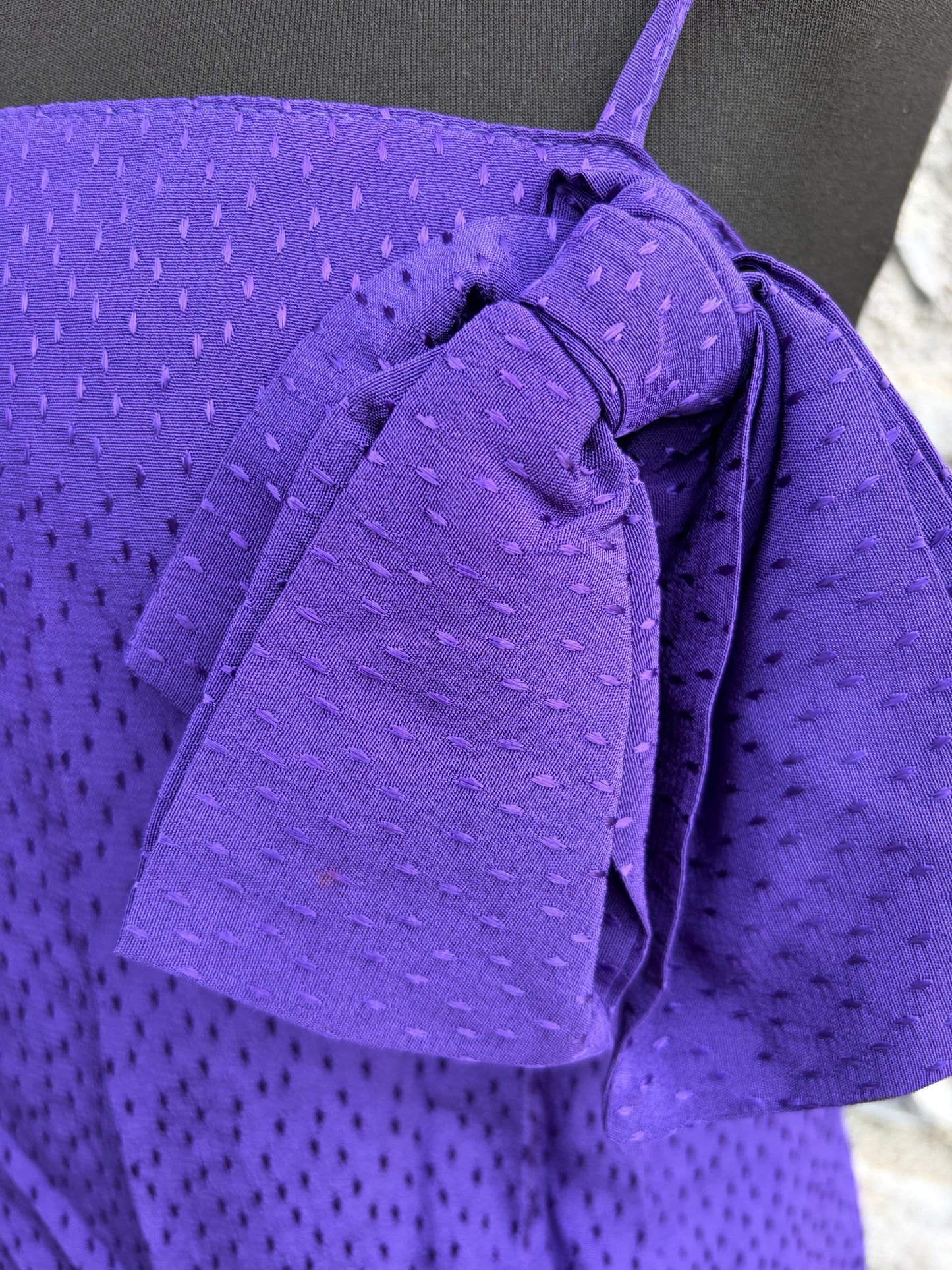 80s purple dress uk 8-10
