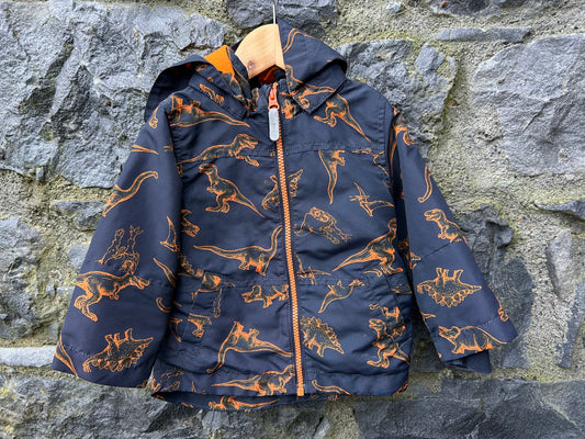 Dinosaurs navy jacket 9-12m (74-80cm)