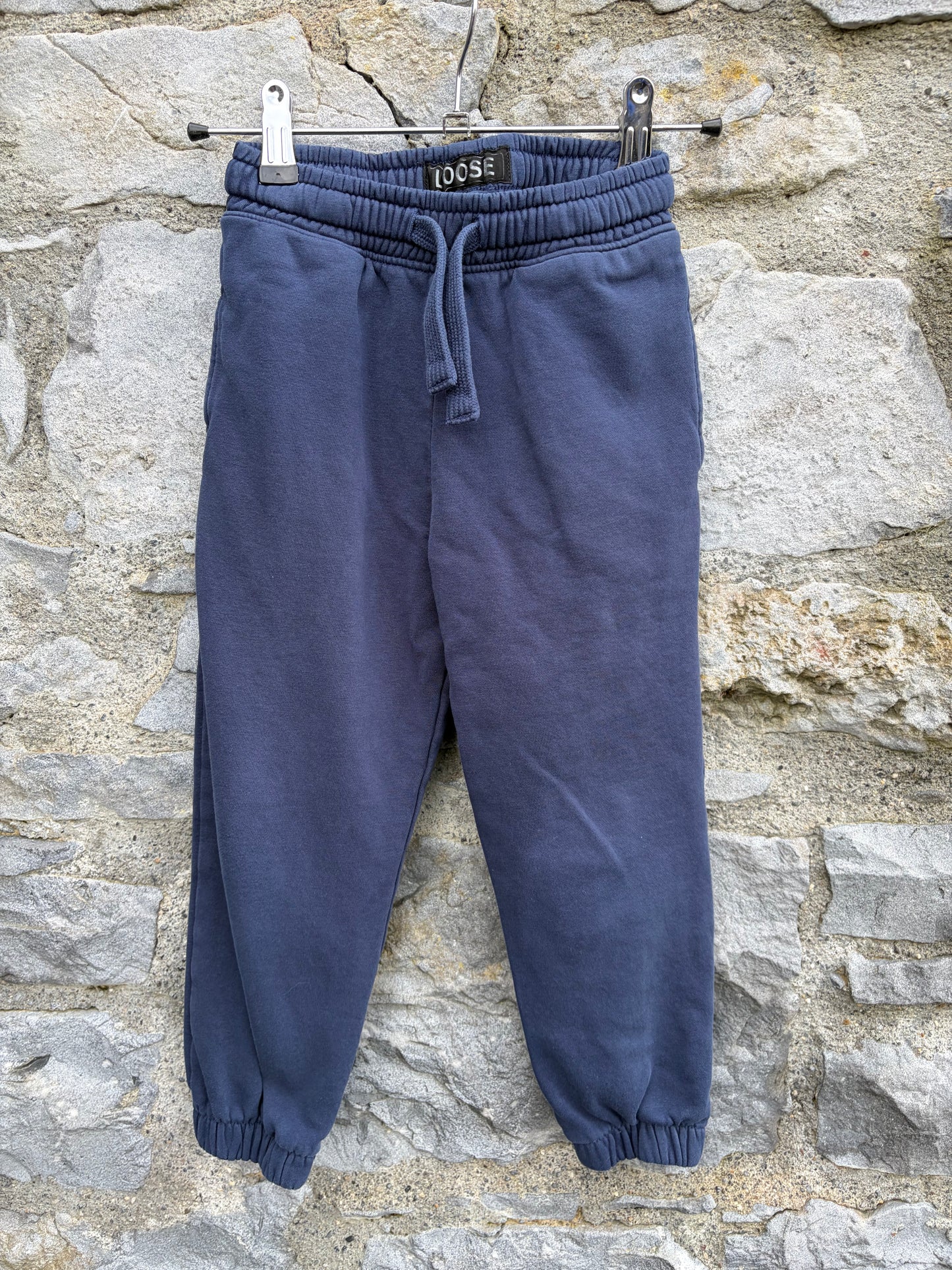 Navy sweat pants  5-6y (110-116cm)
