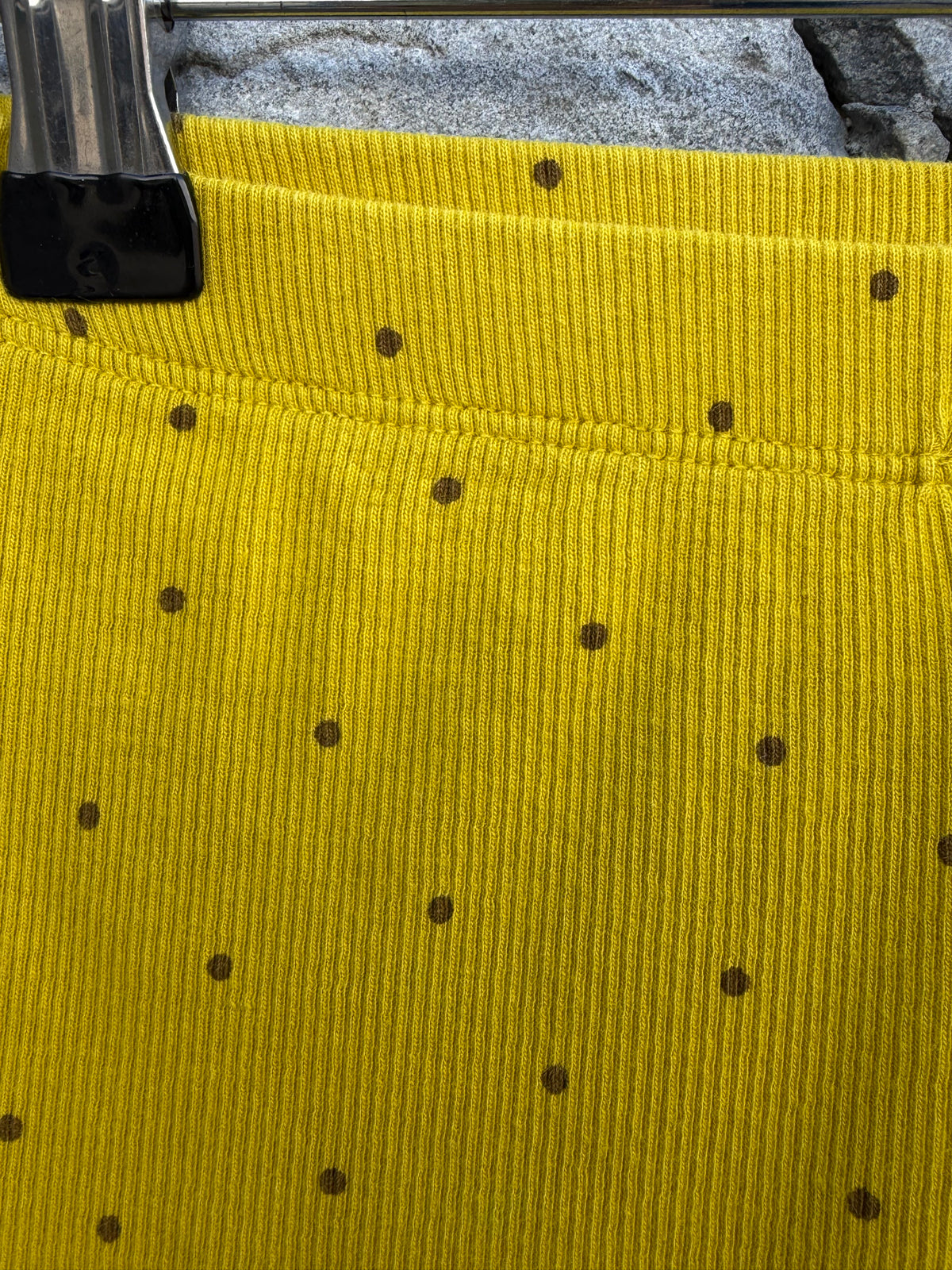 Mustard spotty leggings  3-4y (98-104cm)