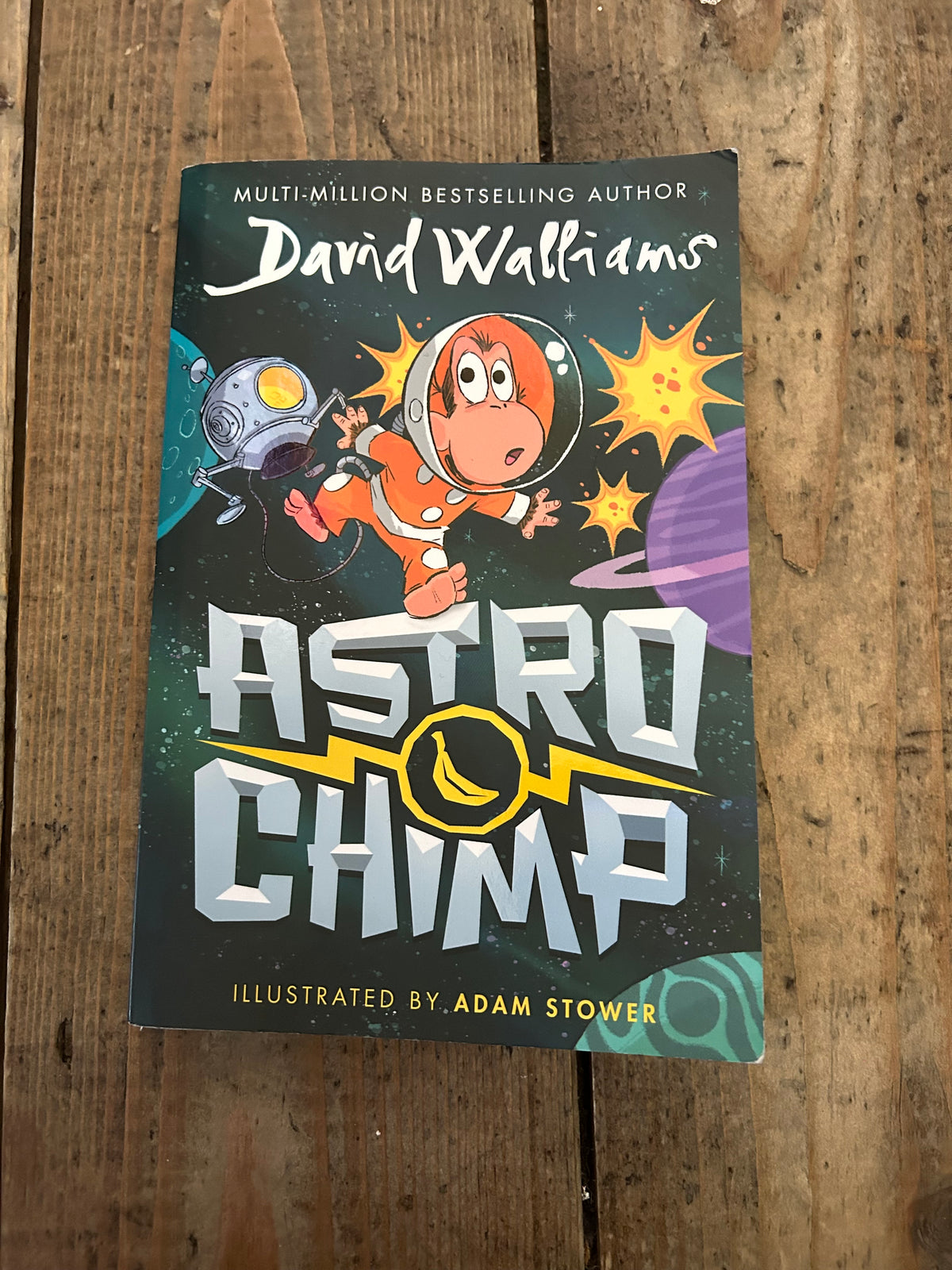 Astro chimp by David Walliams