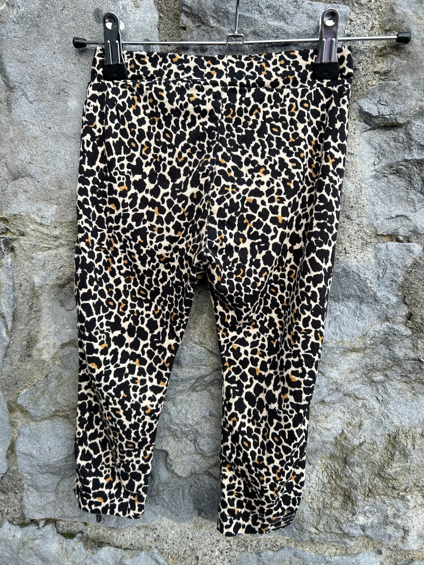 Leopard print pants 12-18m (80-86cm)