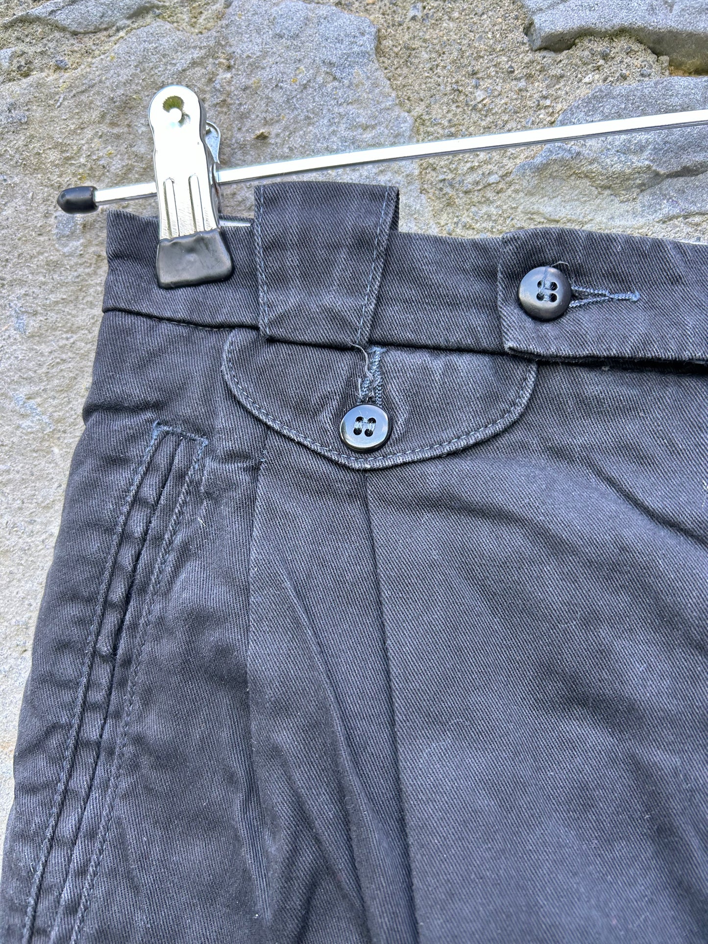 90s charcoal pants uk 10