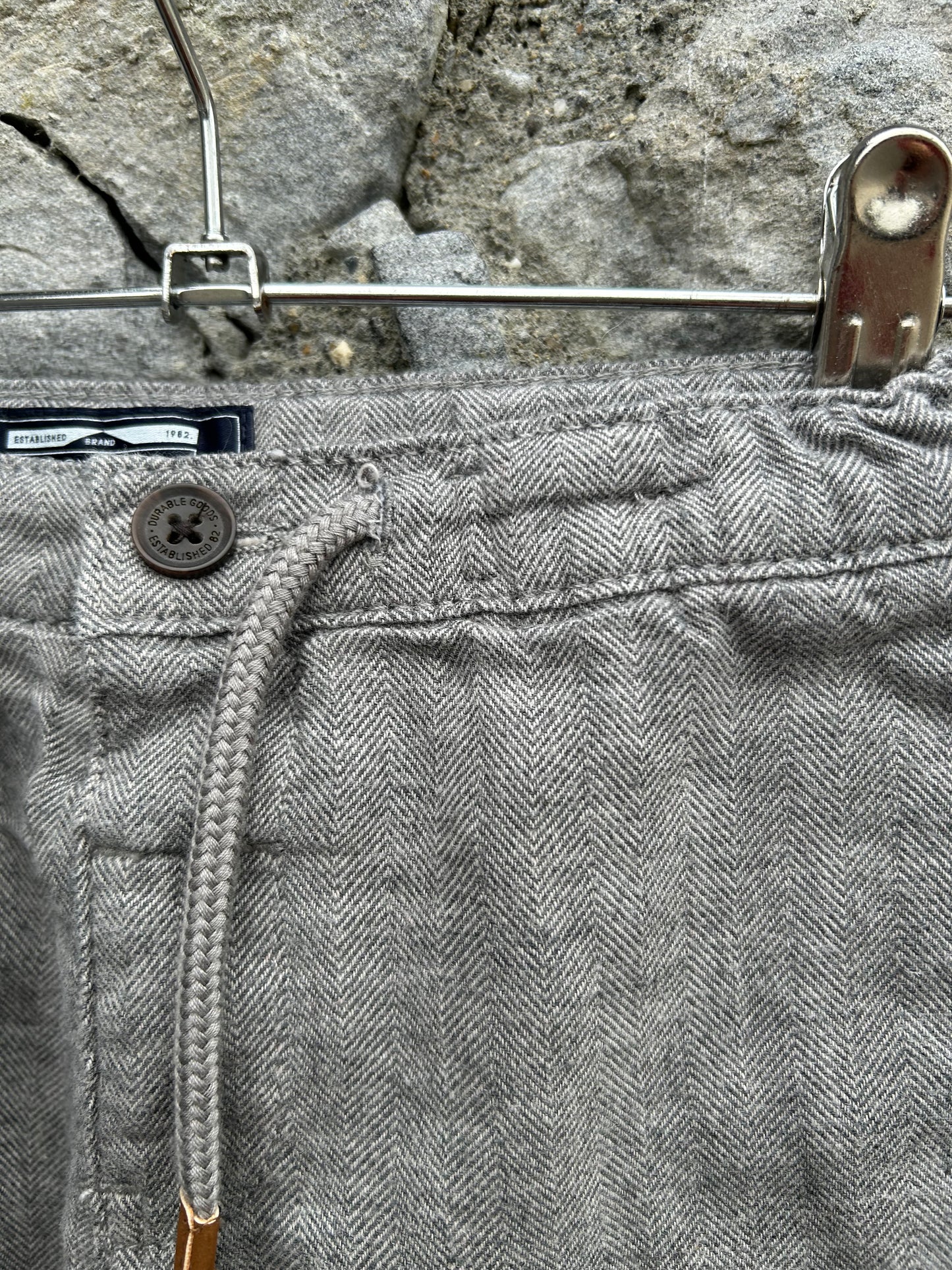 Grey tweed pants 2-3y (92-98cm)