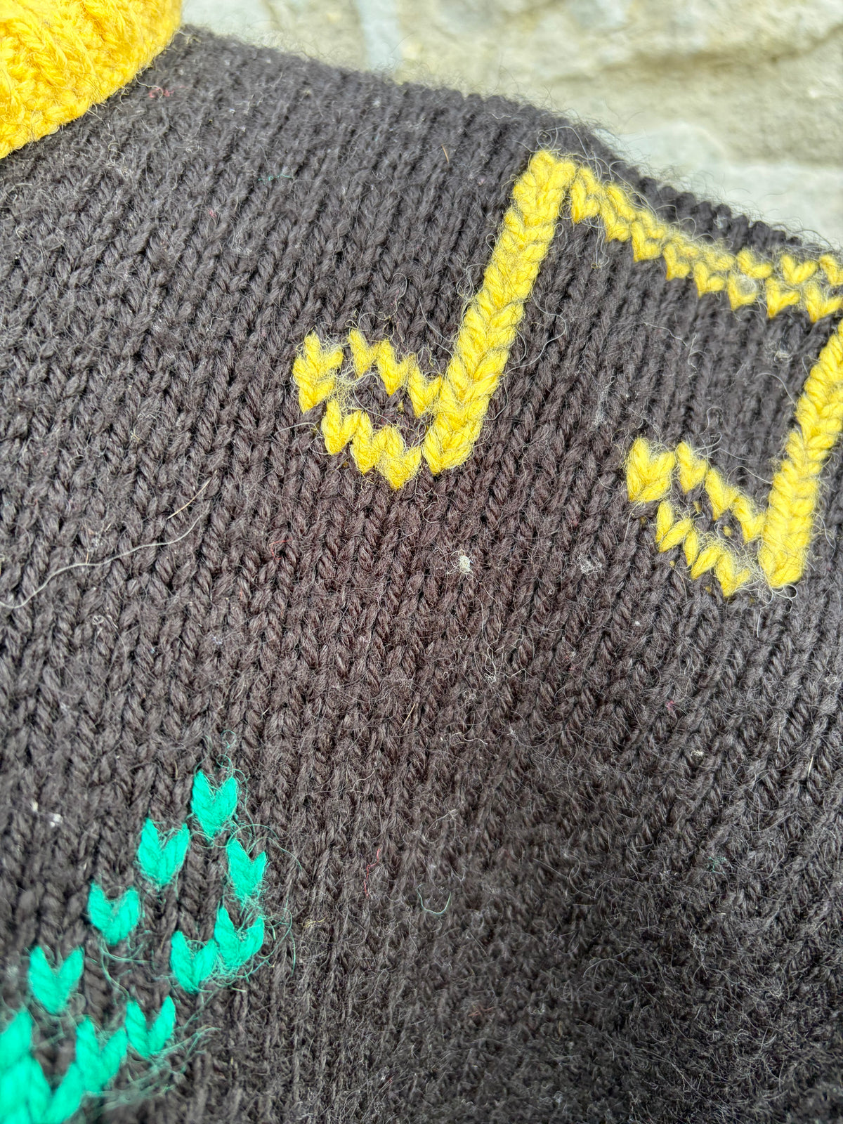 80s music black jumper uk 14-16