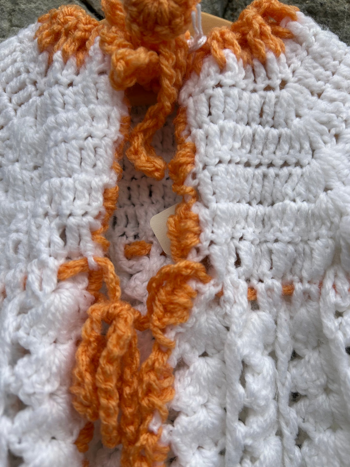 White pointelle cardigan   0-3m (56-62cm)